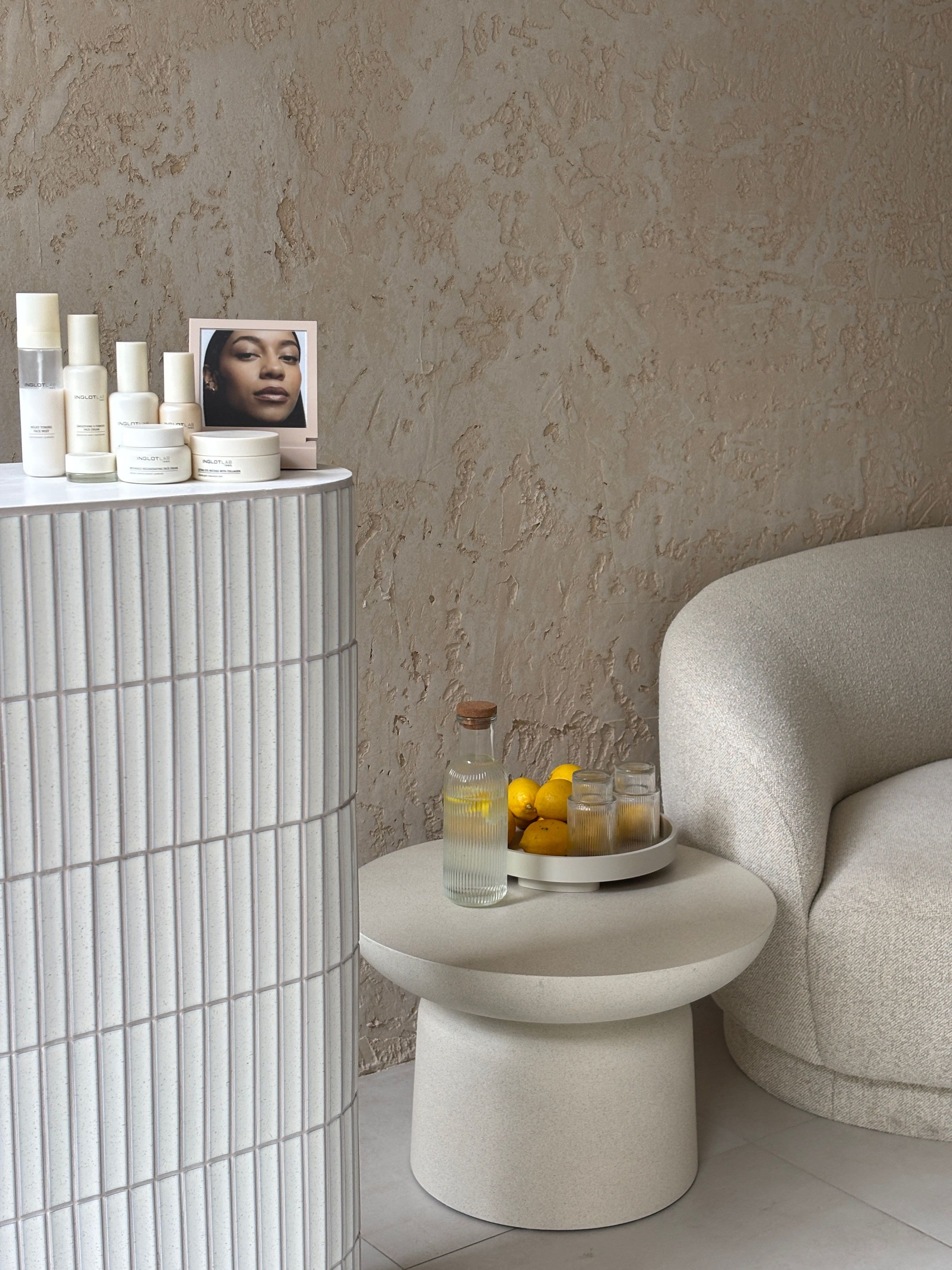 Detal wnętrza studia Beauty Concept